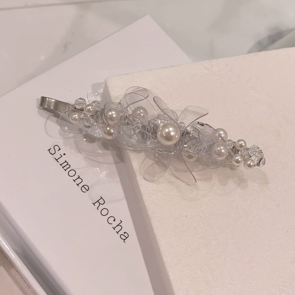NEW Simone Rocha Pearl Hair Pin w/ Receipt